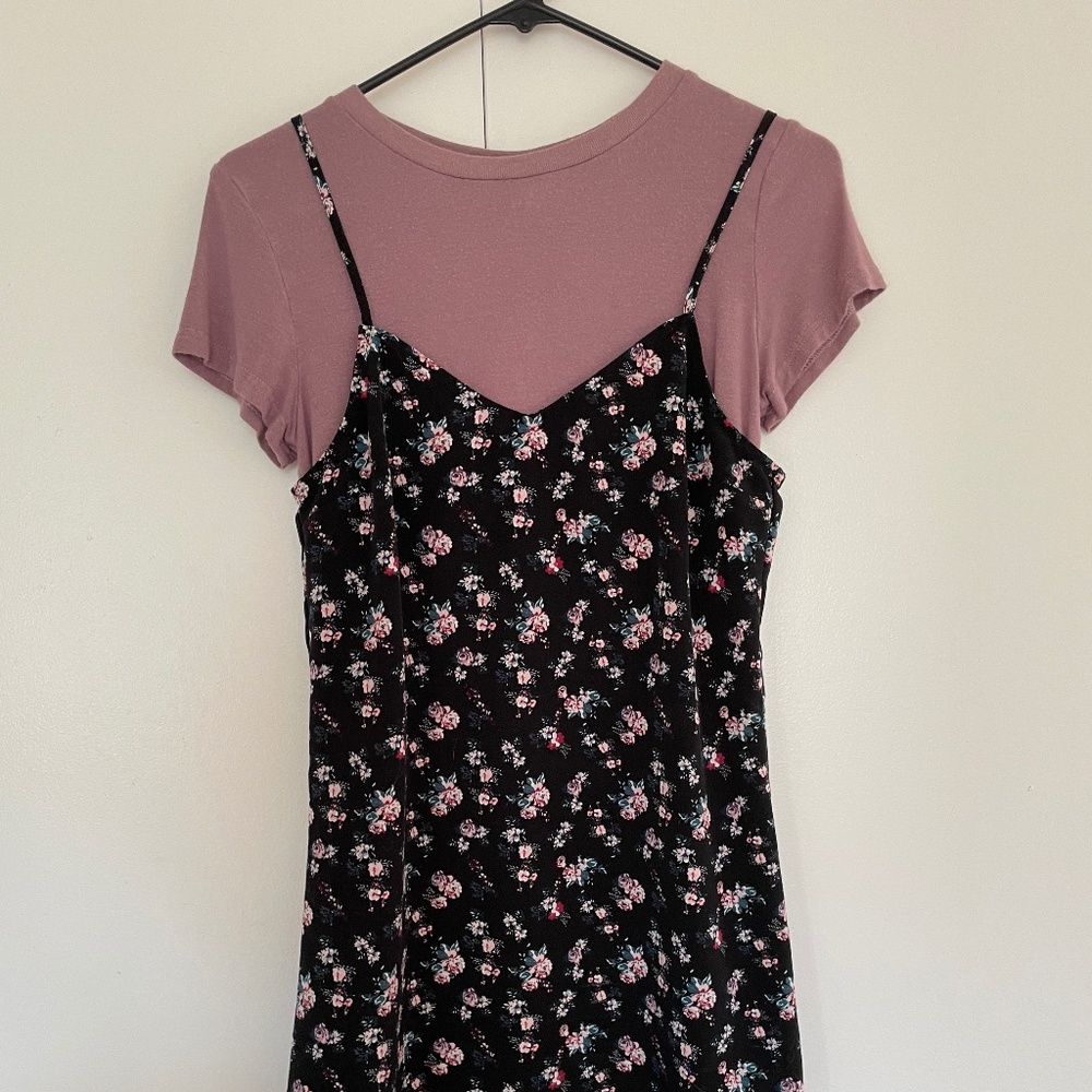 H and M Divided Top and Slip Dress Set Size 4 (S)